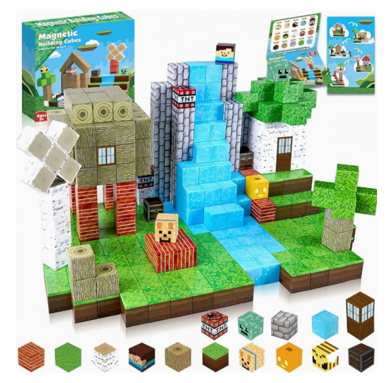 <b>Waterfall Meadow</b> · Magnetic Blocks